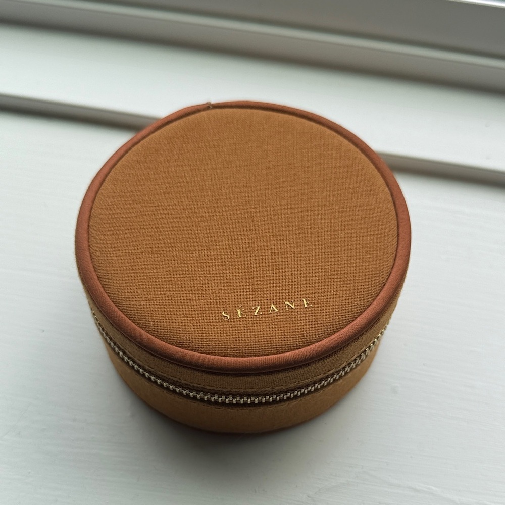Sezane Travel Jewelry Case